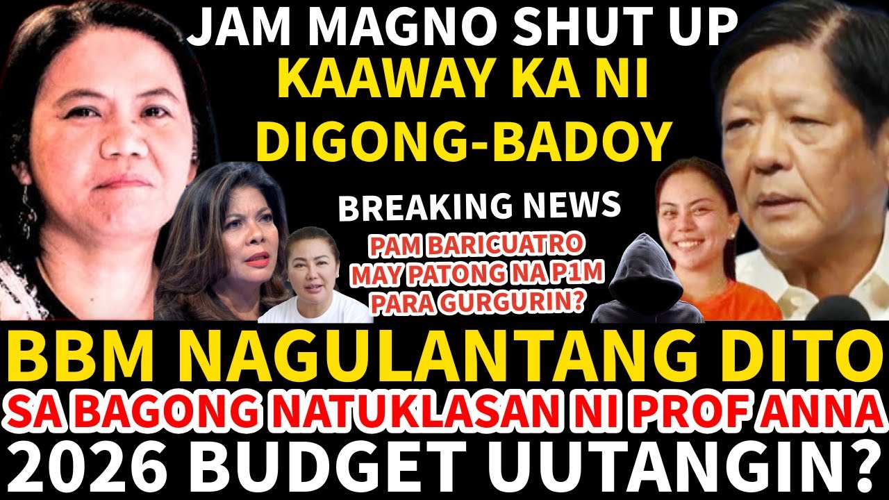 BBM NAGULANTANG SA PANIBAGONG NATUKLASAN NI PROF ANNA MALINDOG UY NAKU PO 2026 BUDGET UUTANGIN?