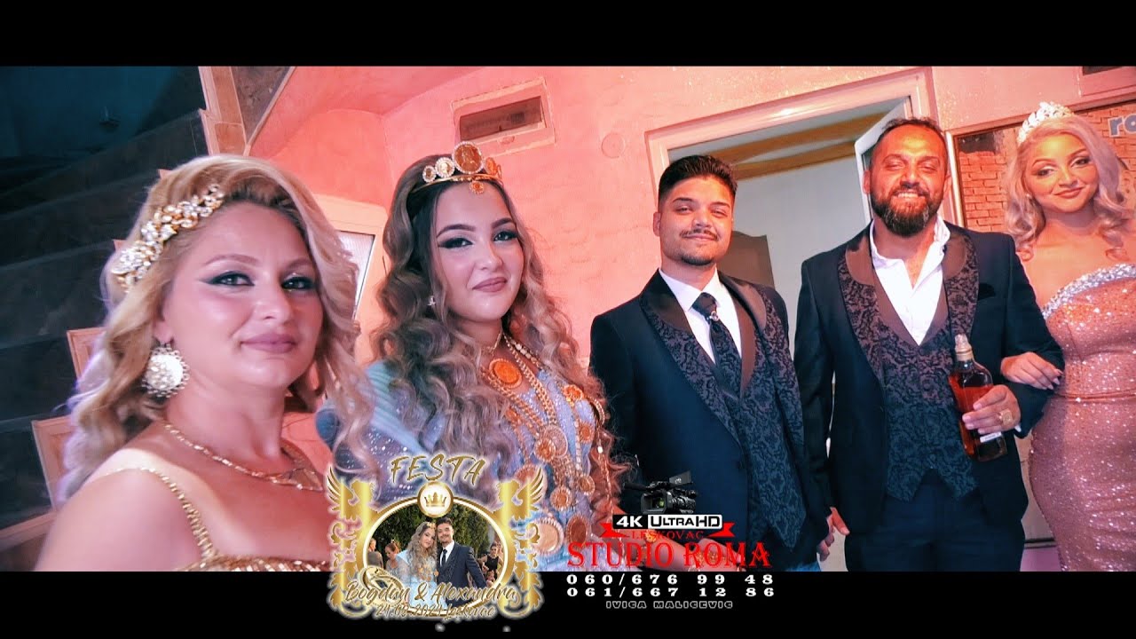 FESTA BOGDAN & ALEKSANDRA part1 - 24.08.2024 - STUDIO ROMA IVICA 4K LESKOVAC