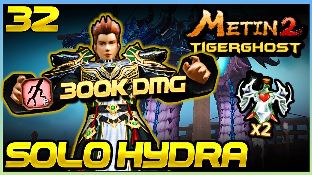 SOLO HYDRA HEILSCHAMANE? (DMG TEST)  -  Metin2 Tigerghost [32] 🐯