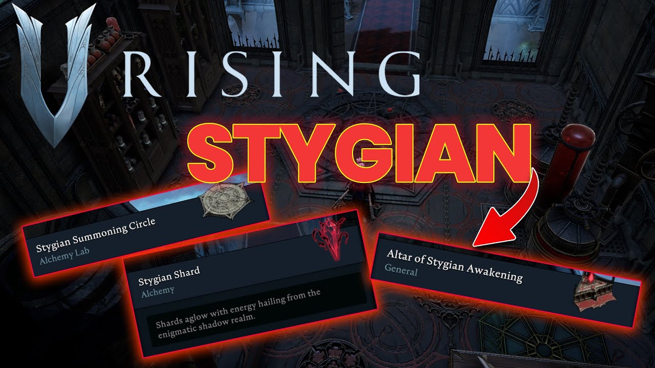 V RISING &mdash; КАК ПОЛУЧИТЬ СТИГИЙСКИЕ ОСКОЛКИ. ПОЛНОЕ РУКОВОДСТВО