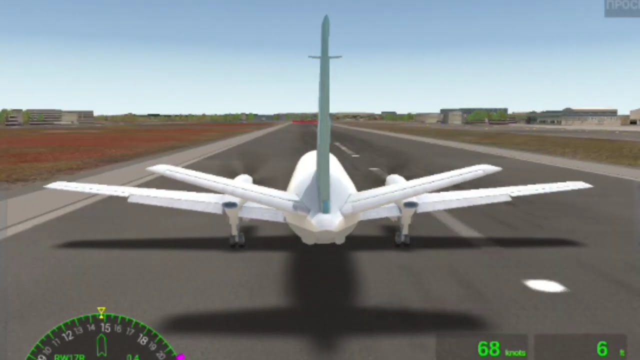Взлёт и посадка ✈️ Airline Commander 