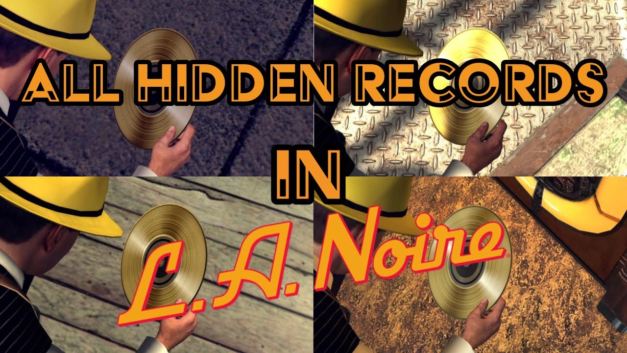 All 20 Hidden Records Locations | L.A. Noire