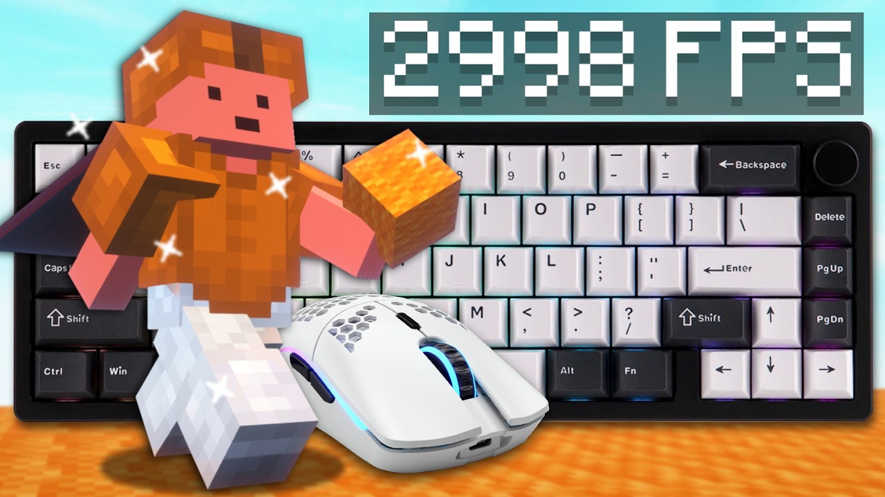 (Telly Bridging) Chill Bedwars ASMR Keyboard & Mouse Sounds | Hypixel Bedwars
