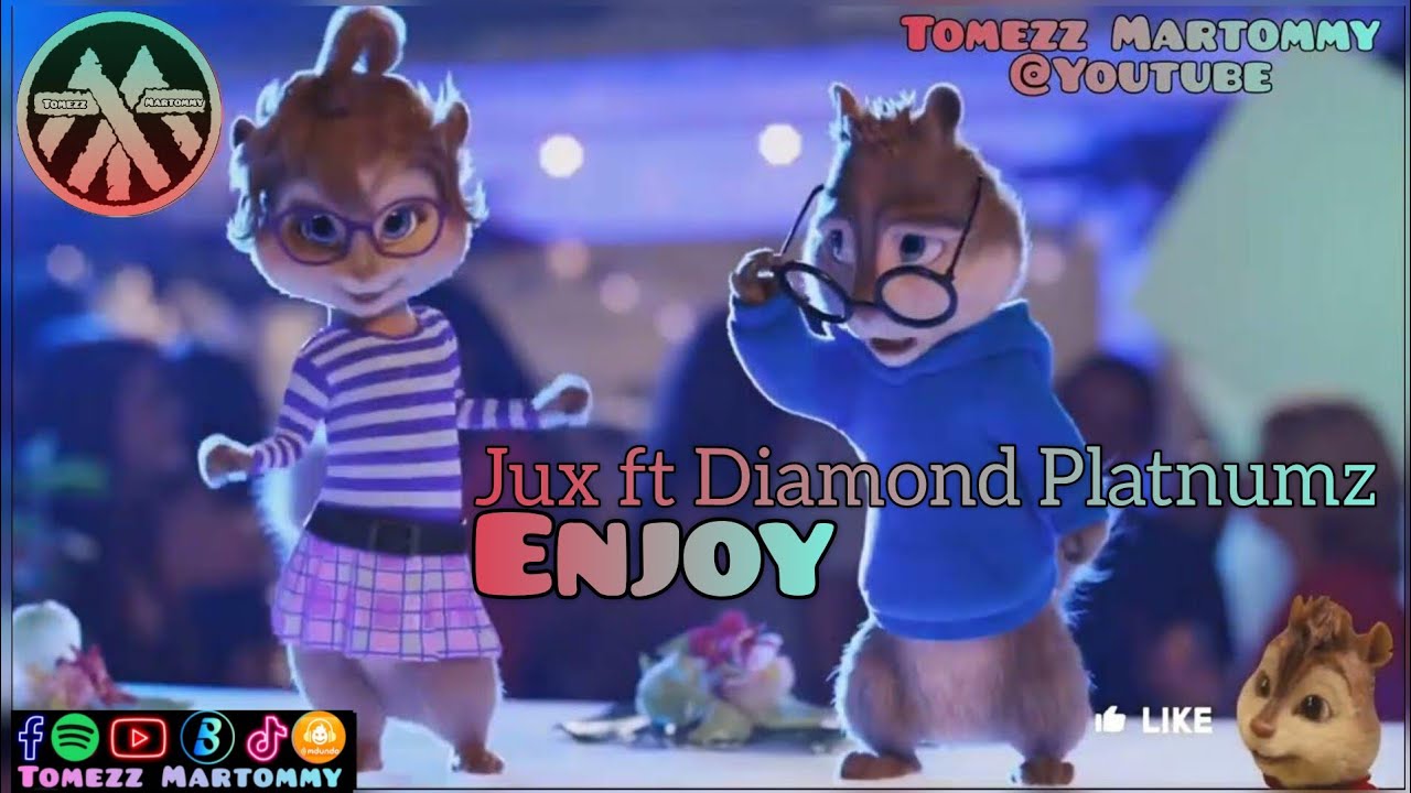 Jux ft Diamond Platnumz - Enjoy |  Tomezz Martommy | Alvin & the Chipmunks | Chipettes