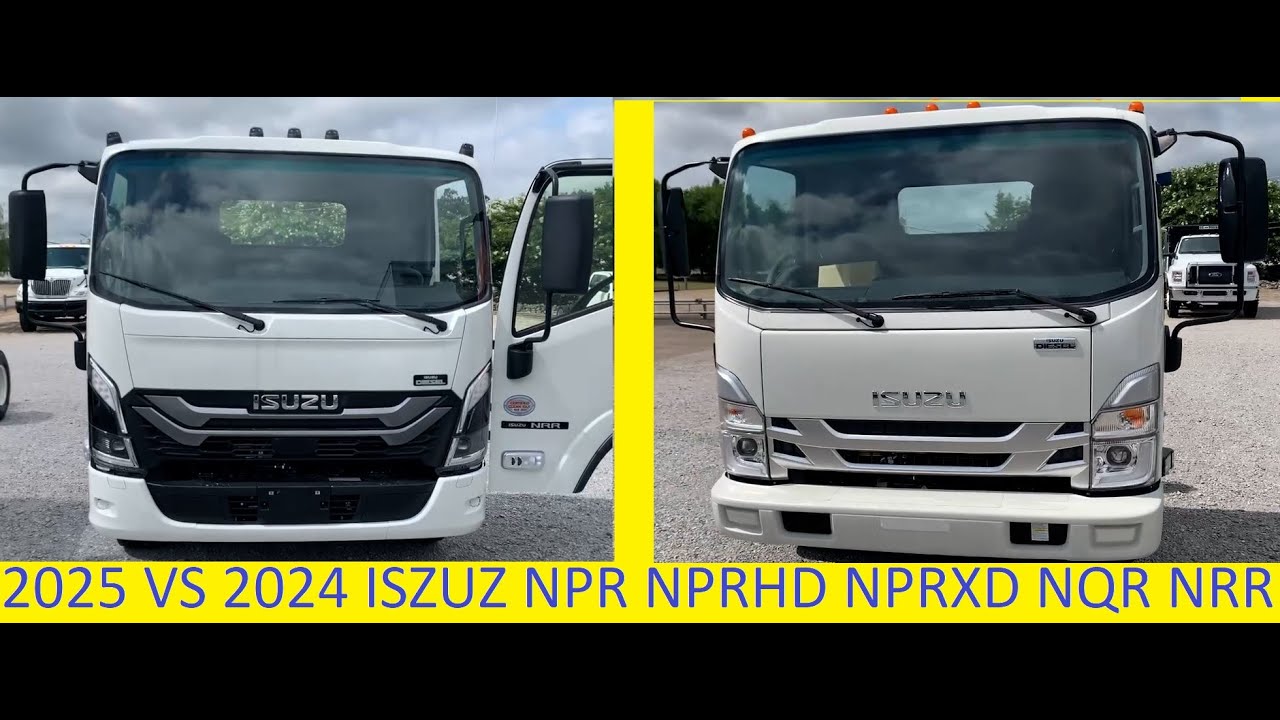 Isuzu N Series 2024 и 2025: обзор различий — Майкл Олден из Lee-Smith