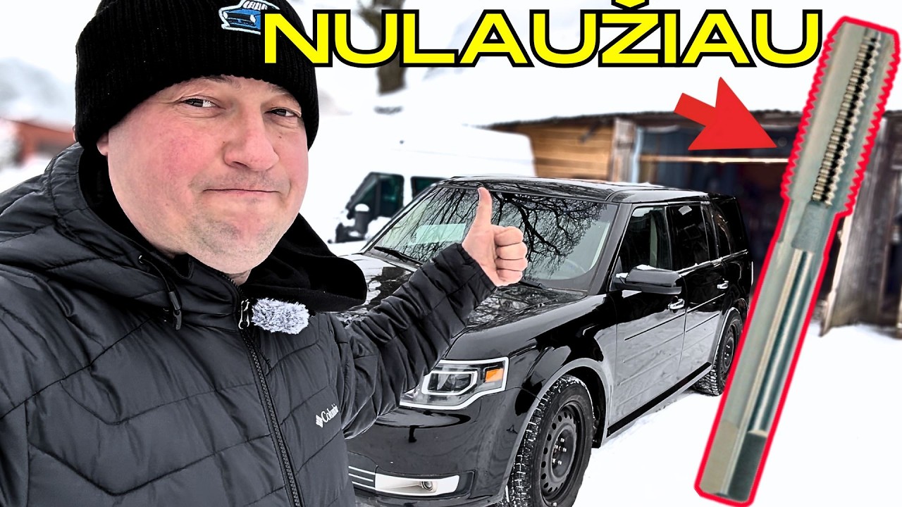 BĖDA po BĖDOS! FORD FLEX remontas virto tikru košmaru
