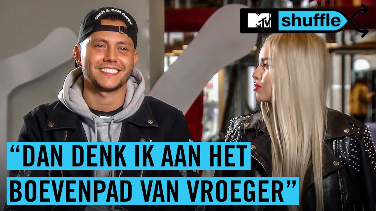 JORDEN en LIE uit Ex on the Beach: Double Dutch hebben een TOTAAL andere MUZIEKSMAAK | MTV SHUFFLE