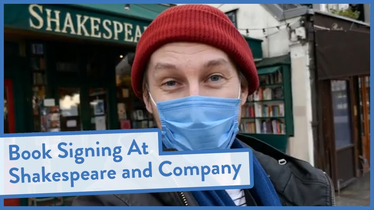 Signing books at Shakespeare and Company (plus a closer look at Notre Dame Cathedral)