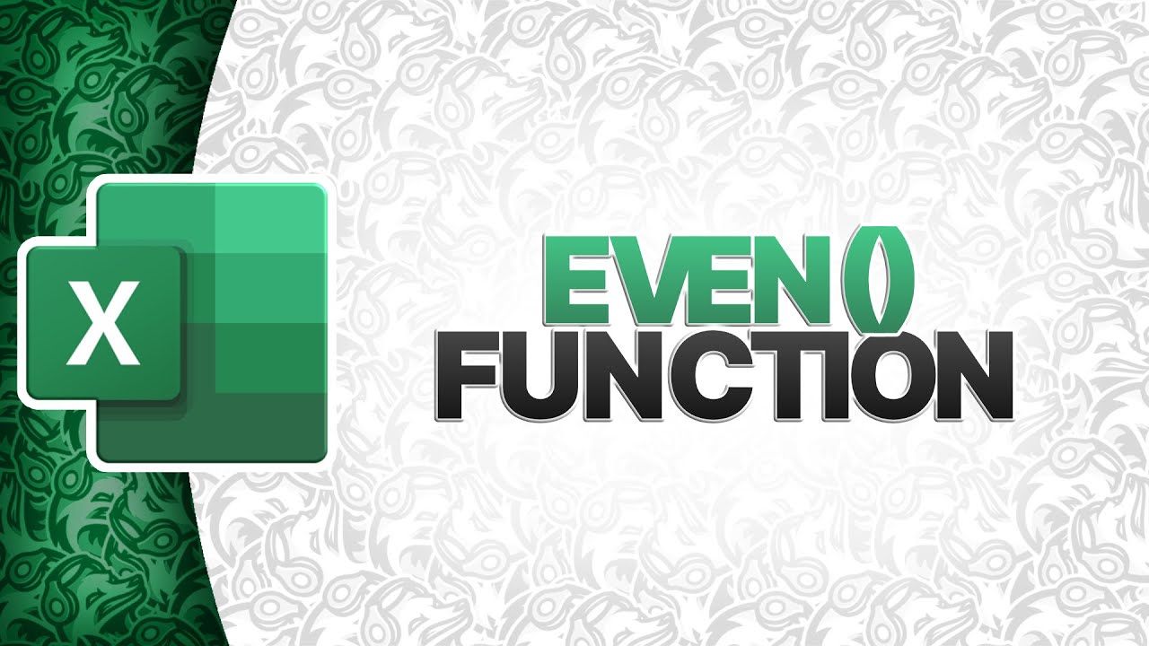 EVEN Function In Microsoft Excel | How To Use EVEN() In Excel