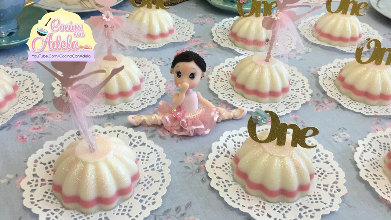 Como hacer mini gelatinas individuales de fresa para fiesta de cumpleanos