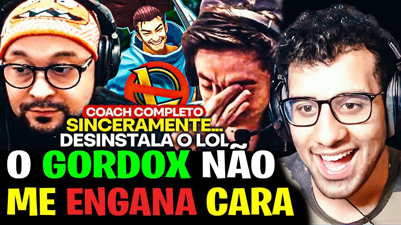 🚨 TOUCOUILLE DEU UM COACH DE YASUO PARA O GORDOX E MANDOU A REAL! ELE TILTOU? ABSOLUT REAGE