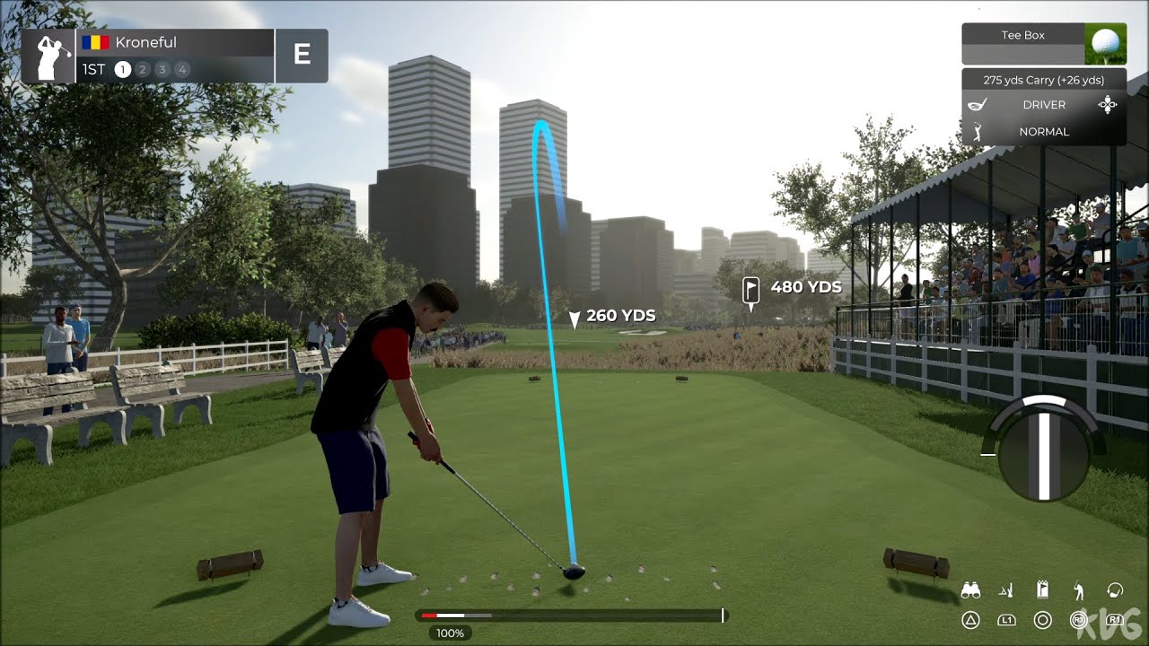 PGA TOUR 2K21 - Tarwa Golf Club - Gameplay (PS4 HD) [1080p60FPS]