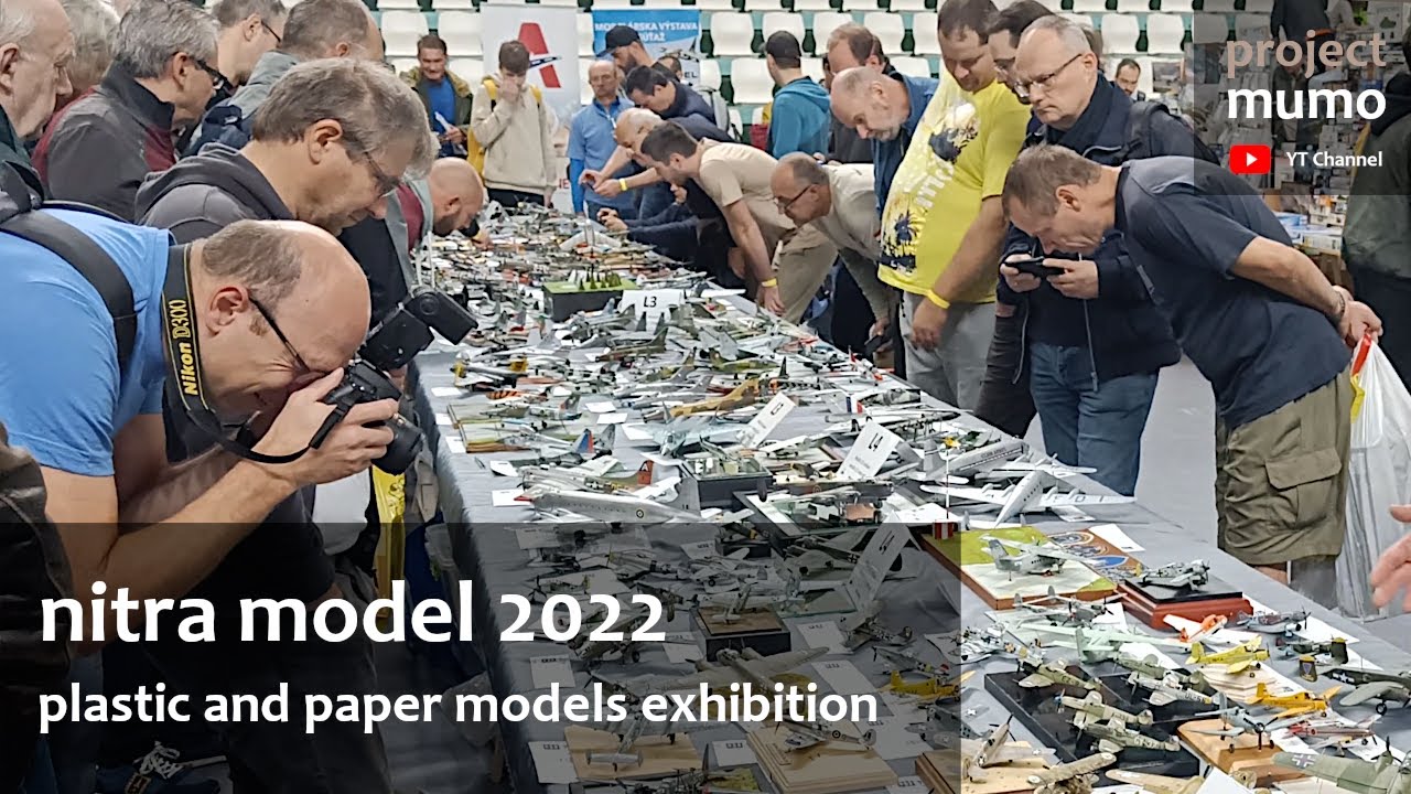 Nitra Model 2022 | Paper and plastic models exhibition