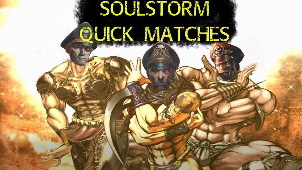 Dawn of War Soulstorm: 1 на 1 Имперская Гвардия (AlixUK) против Космических Десантников Хаоса (DA...