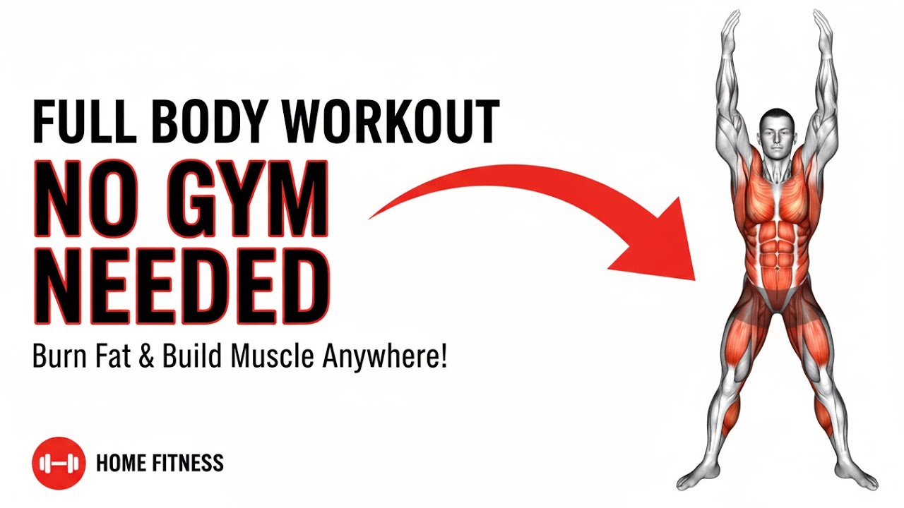 10 Minute Full Body HIIT Workout - Burn Fat Fast (No Equipment)
