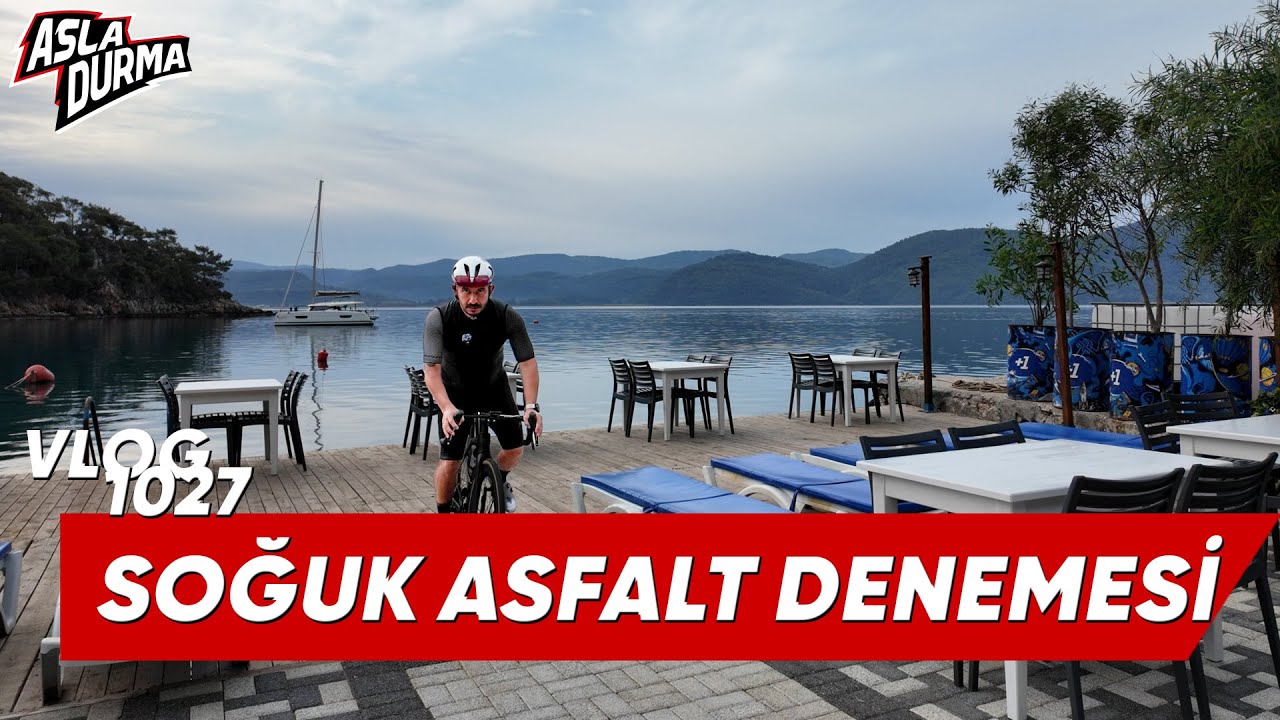 Akyaka Maden'de sür, Kemer'de Yüz(Soğuk asfalt deneme)