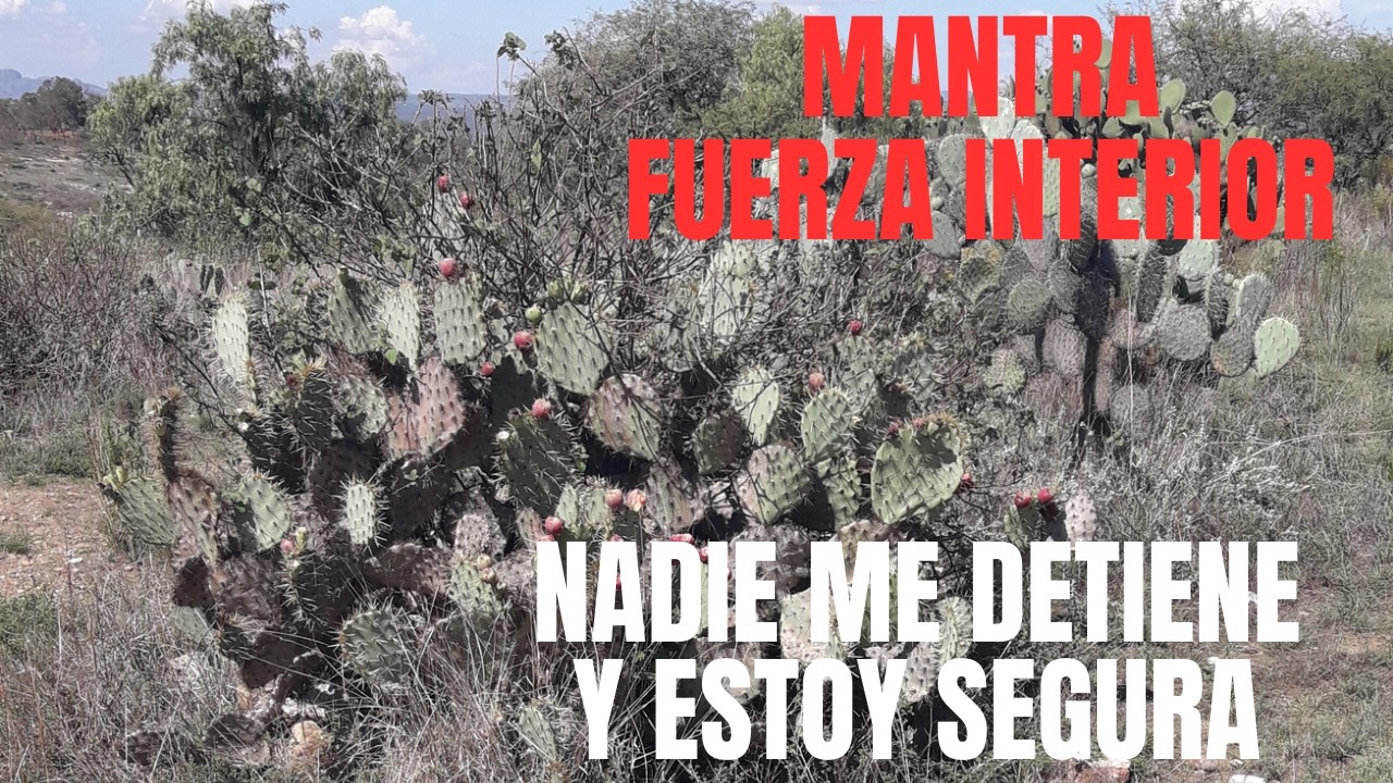 NADIE me DETIENE y ESTOY SEGURA / MANTRA de FUERZA INTERIOR y CONFIANZA ABSOLUTA