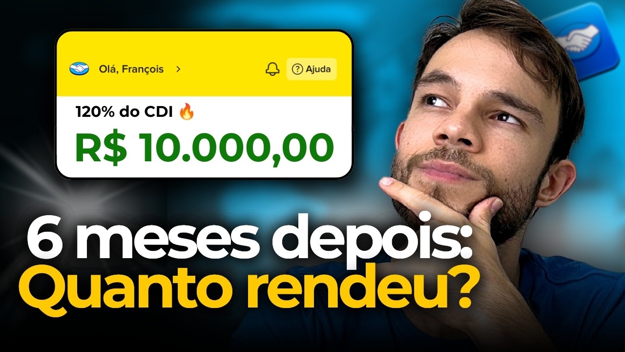 DEIXEI R$ 10 MIL nos COFRINHOS do MERCADO PAGO por 6 MESES | Quanto ganhei?