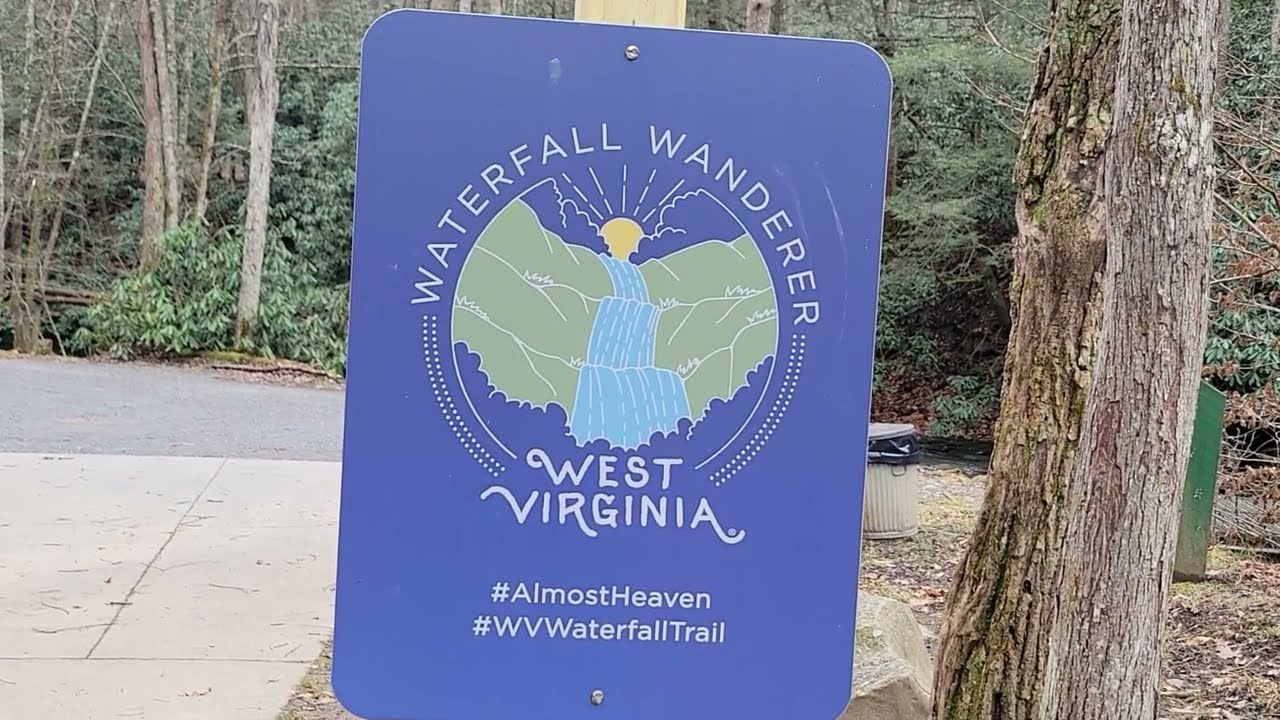 Marsh Fork Falls in Camp Creek State Park