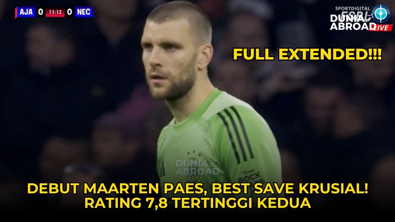 DEBUT LAWAN MANTAN! Maarten Paes Lakukan Banyak Save Krusial! Ajax Amsterdam vs NEC Nijmegen