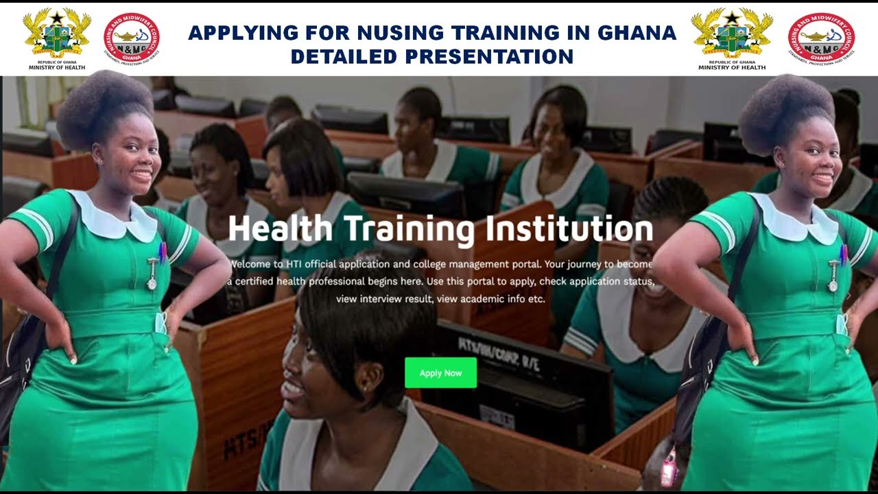 Applying for Nursing Training in Ghana- Detailed presentation