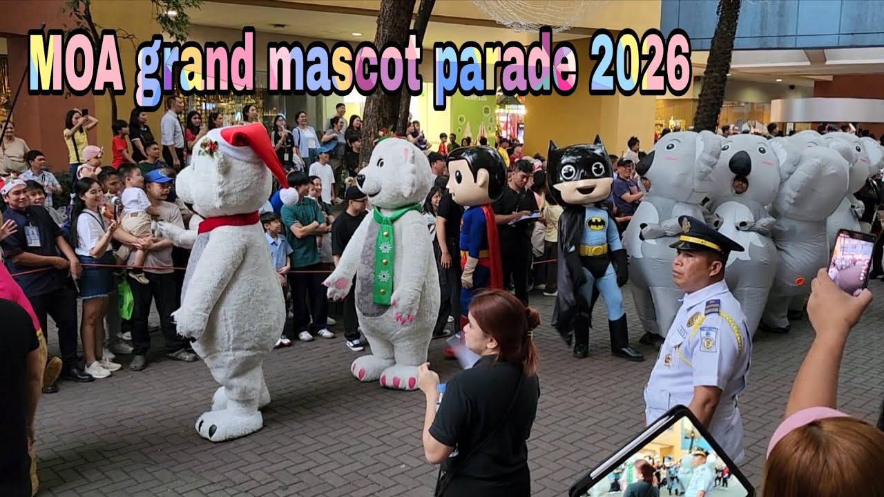 Парад талисманов Моа состоится 1 января 2026 года.