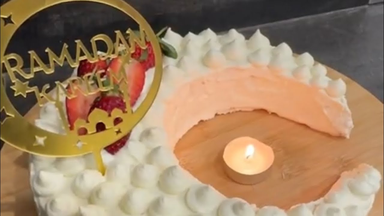 G&acirc;teau de lune 🌙ramadan Karim كيكة رمضان