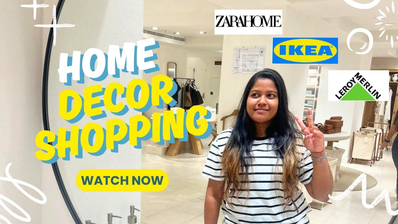 Sinhala vlog Italy 🇮🇹 | Shop With Me for my home | budget friendly 💸 IKEA, leroy merlin, zara 