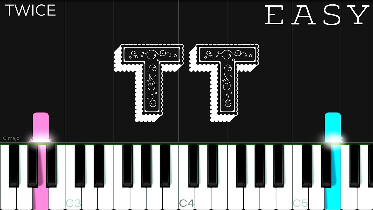 TWICE (트와이스) - TT | EASY Piano Tutorial