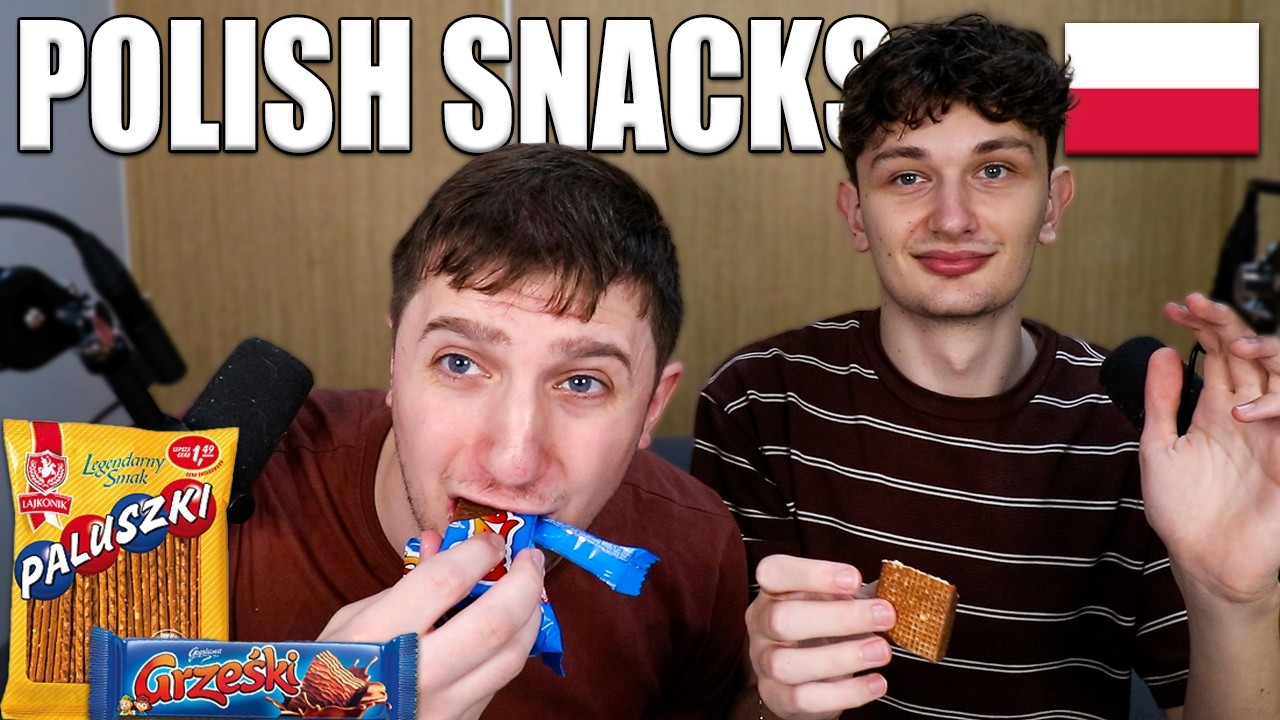 Americans Try Polish Snacks for the First Time!
