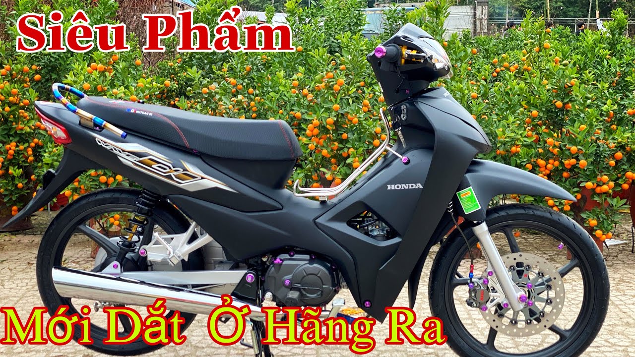 Lê Lĩnh Vlog | Siêu Phẩm Honda Wave A 110 Đen Nhám 2023 Mới_Cực Phẩm Wave  A 110 Mới Cứng Độ Full Đồ
