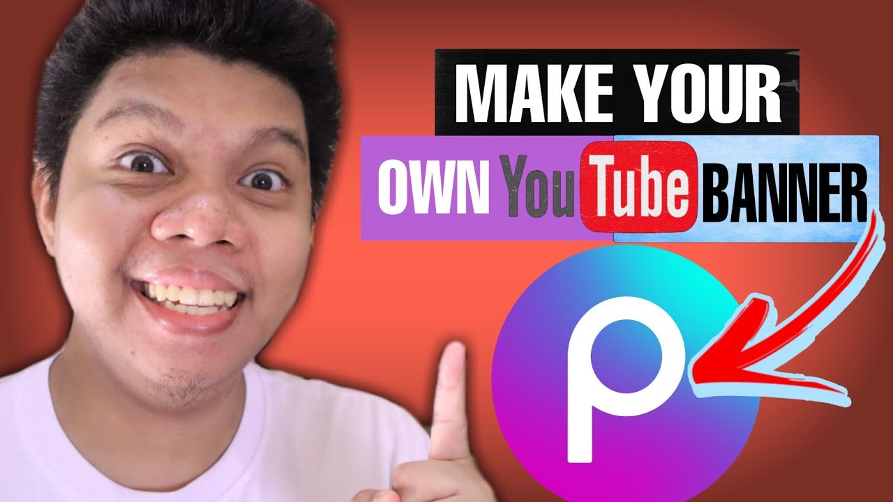 PAANO GUMAWA NG YOUTUBE BANNER GAMIT ANG PICSART THIS 2022 / DJMA YOUTUBE TIPS / YOUTUBE CHANNEL ART