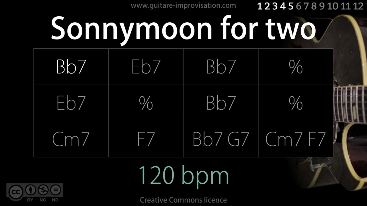 Sonnymoon For Two  (Jazz/Swing feel) 120 bpm : Backing Track