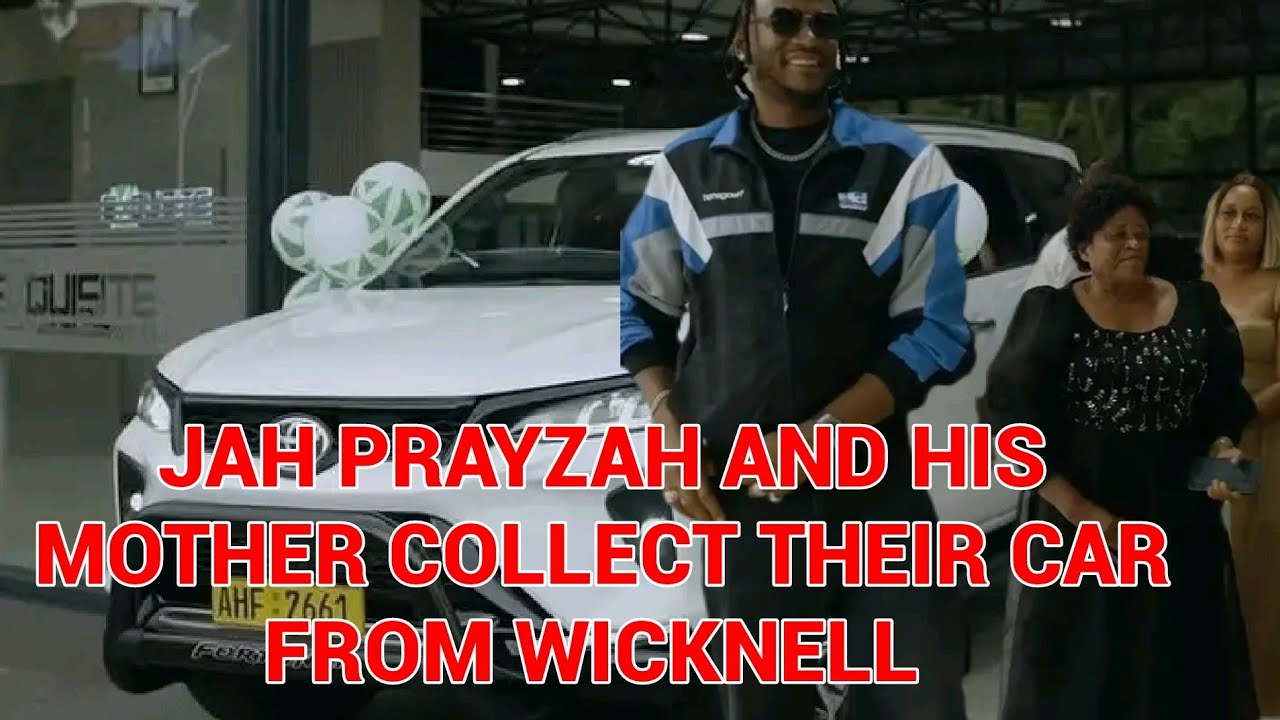 MAI vaJAH PRAYZAH COLLECT HER CAR FROM WICKNELL,;- JAH PRAYZAH GIVES THANKS TO CHIVHAYO