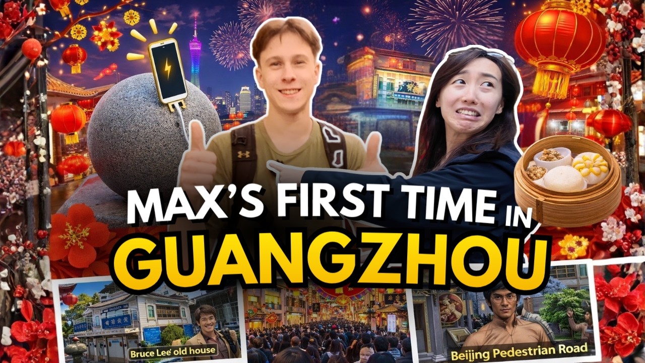 Max turned into a MONKEY!! GuangZhou with Max - Part 1