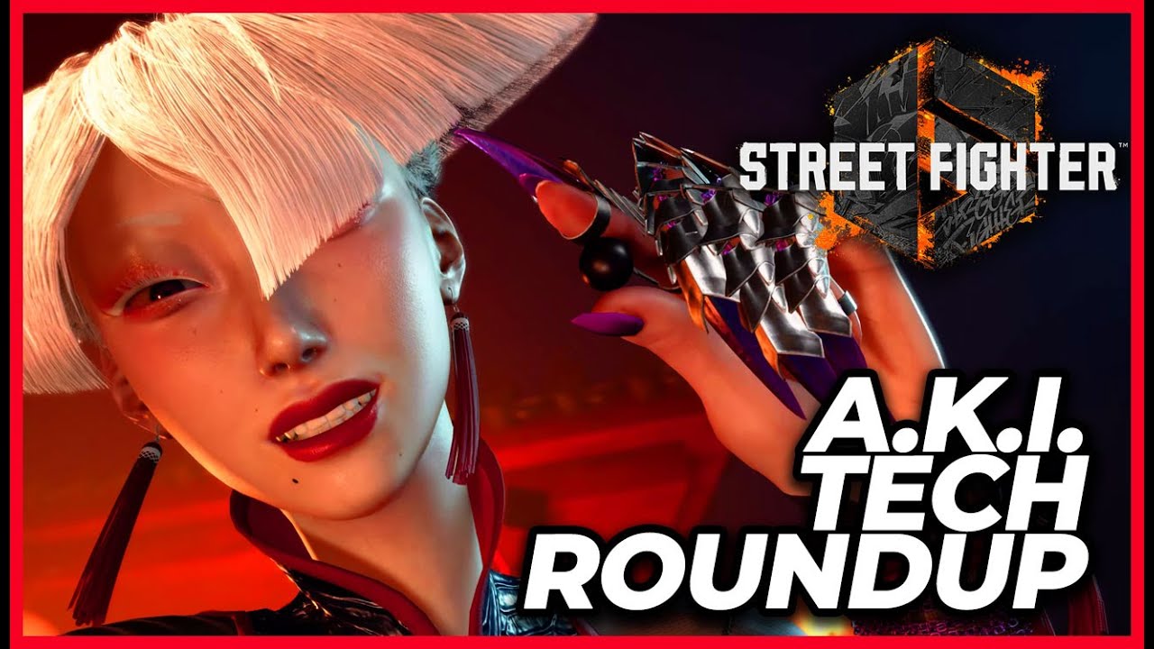 Crazy A.K.I. Combos & Mixups - Street Fighter 6 (Xian, Mono, HiFight, Dafeetlee & more)