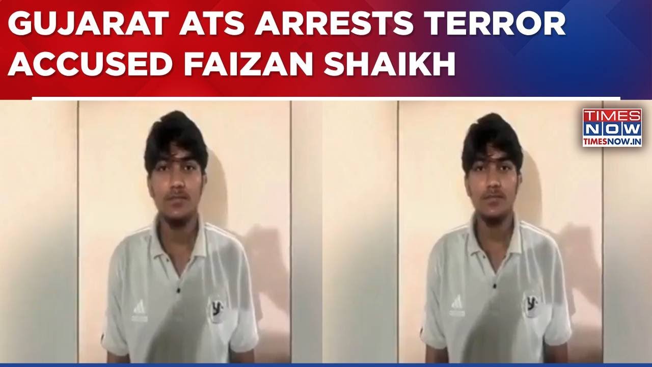 Gujarat ATS Busts Plot To Spread Terror & Arrests Accused Faizan Shaikh; Arms & Ammunition Recovered