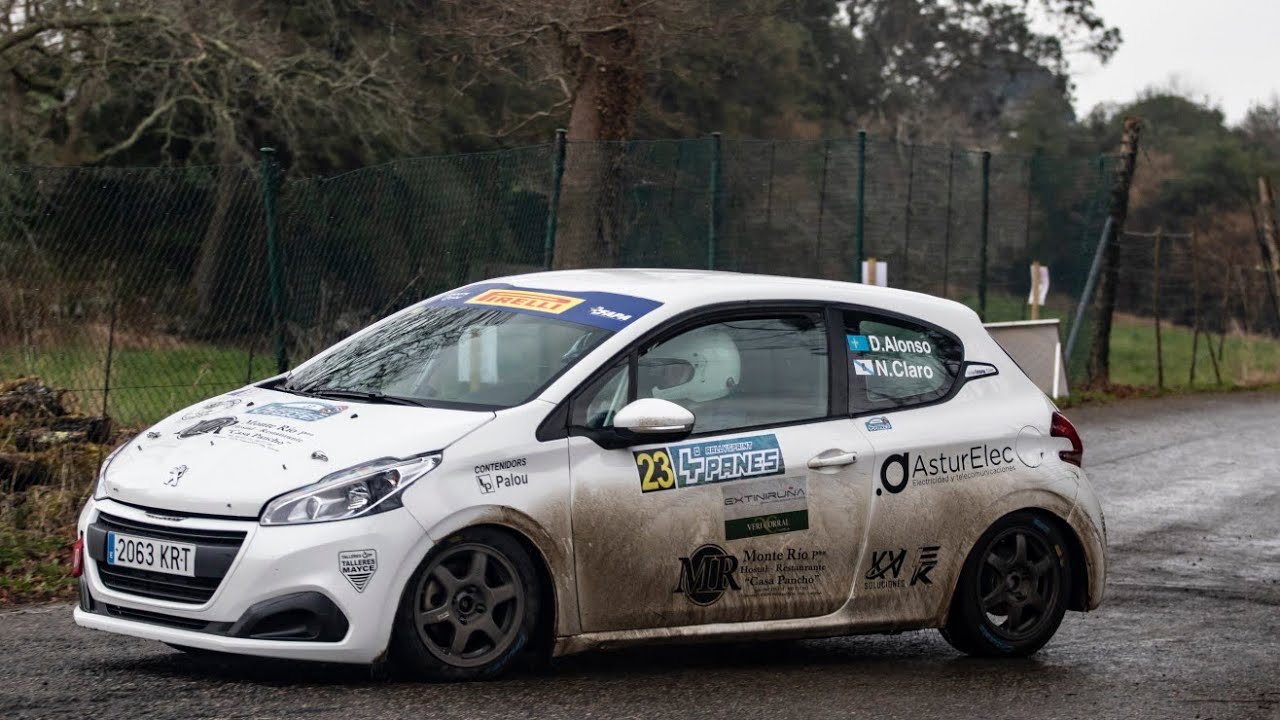 TC3 Rallysprint de Panes 2023. Domingo Alonso - Noel Claro / Peugeot 208 PureTech 1.2 150cv