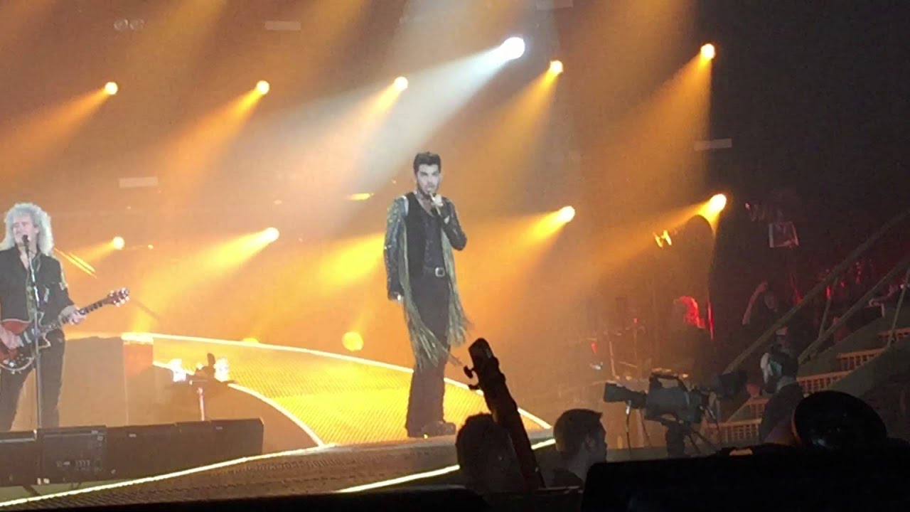 WEMBLEY - Queen & Adam Lambert - Somebody to love - 24 feb