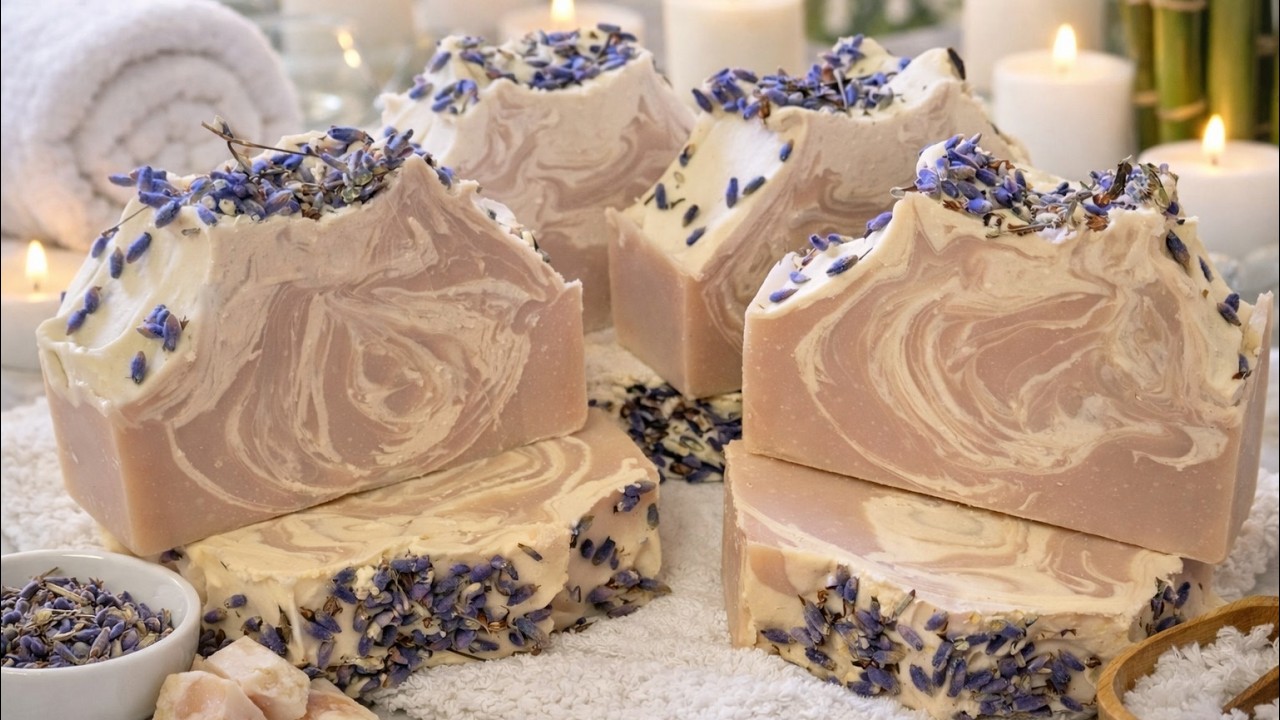 TALLOW SOAP BARS With Lavender & Clay