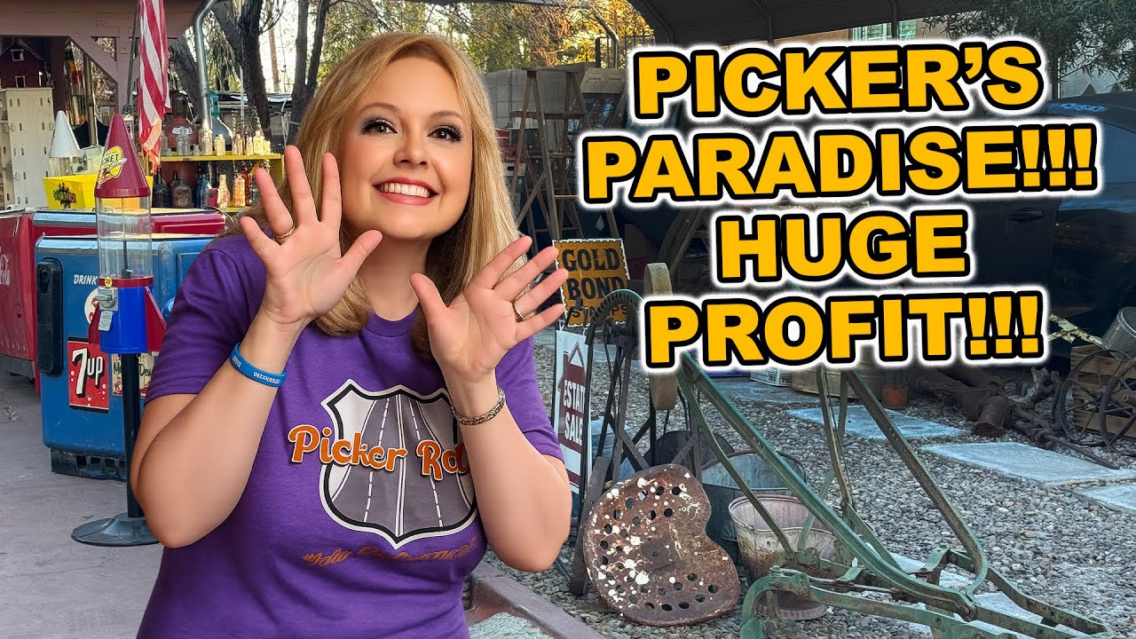 HUGE HAUL AT THIS INCREDIBLE SALE!!! Join the Journey on Picker Road!