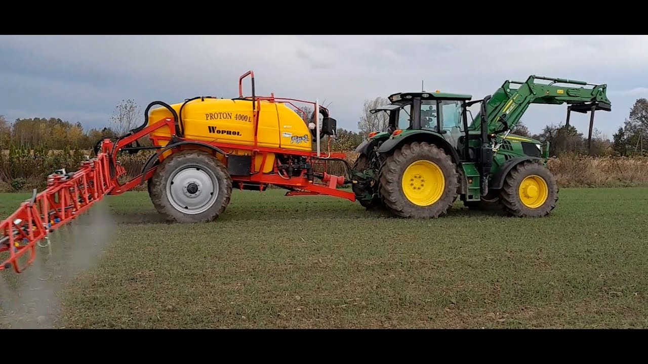 NOWE NABYTKI w GR KOPER | JOHN DEERE 6155M & WOPROL PROTON 4000L W AKCJI@WanickiAgro_MaszynyRolnicze