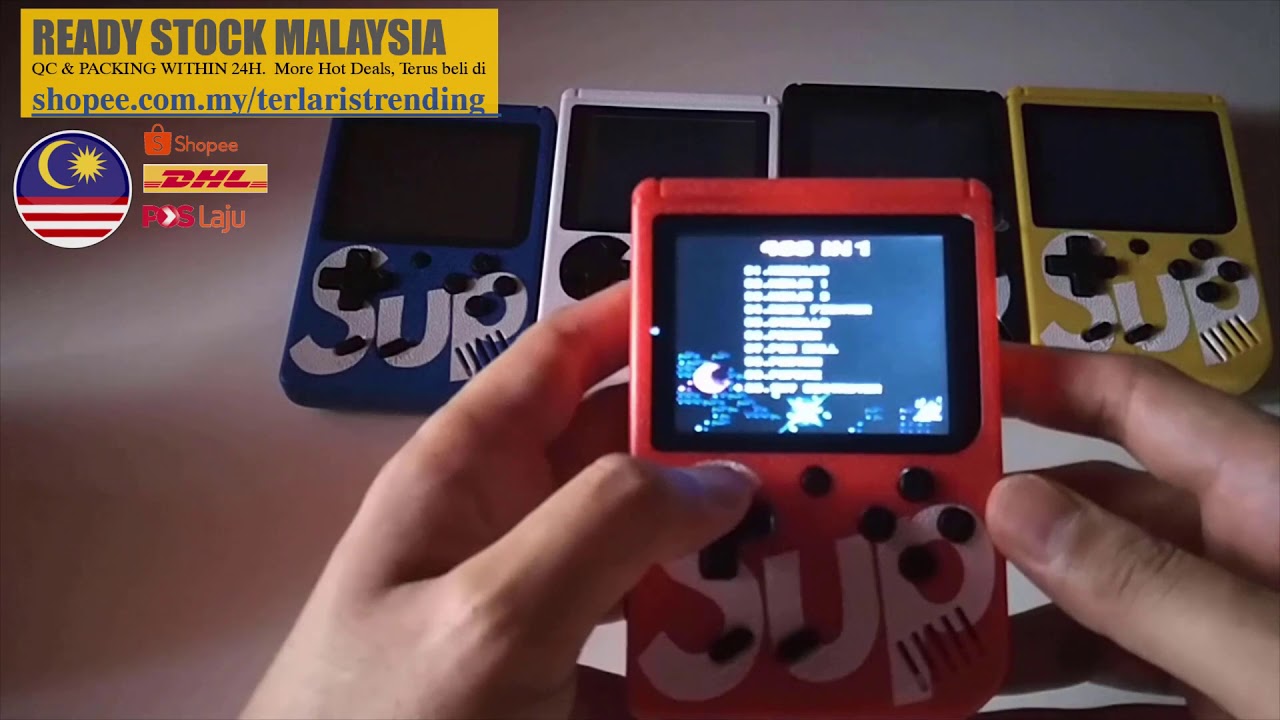 Sup X Game Box 400 in 1 Classic Retro Games Super Mario Contra Nuts and Milk Mappy Donkey Kong