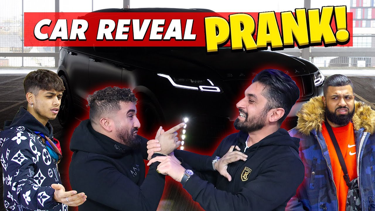THE BIGGEST CAR REVEAL PRANK EVER !!! ft Humza Productions & Harris J