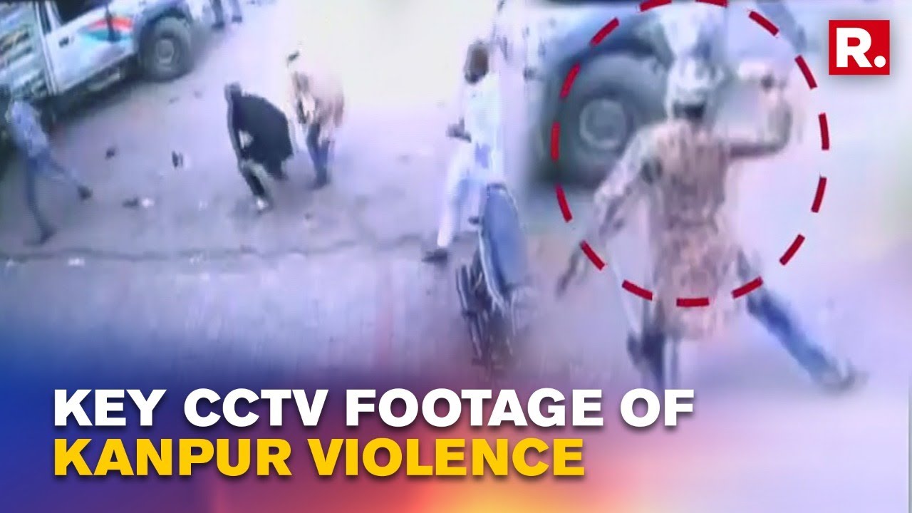 Kanpur Violence: Key CCTV Footage Suggests Stone-pelting And Clashes Were 'Pre-Planned'