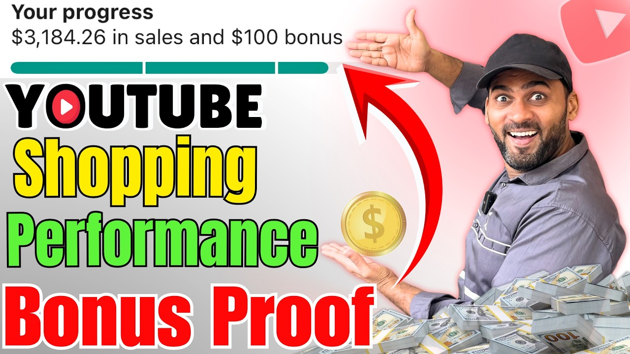 Youtube Affiliate Program Bonus | YouTube Affiliate Performance Bonus | Youtube Shopping Affiliate