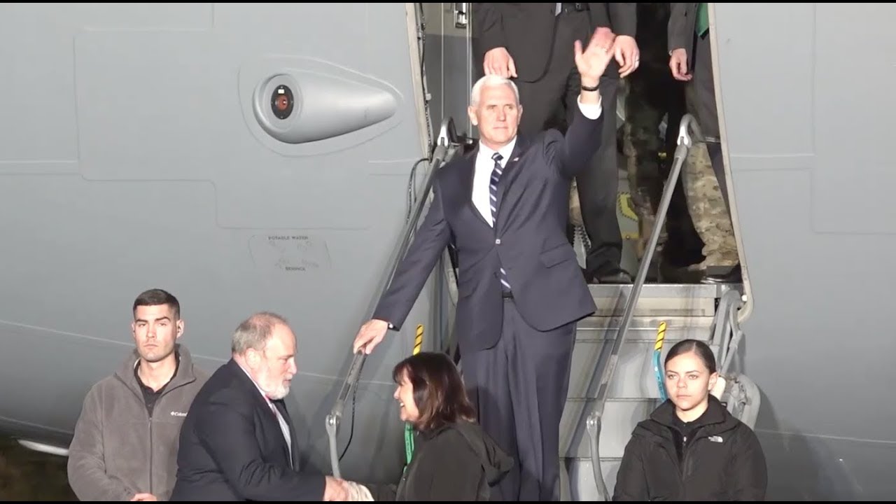 Pence In Israel While US Government Is Shutdown