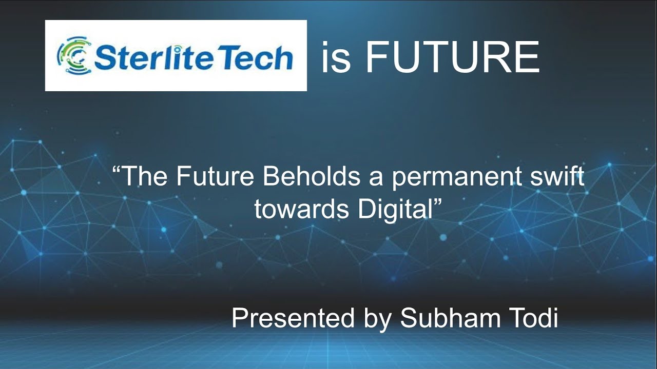 Sterlite Tech- Fundamental and Technical Analysis