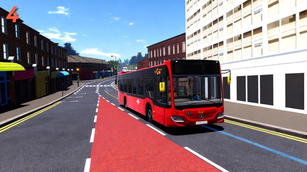 Roblox Croydon London bus simulator Ligne 450, 64 et 250 en Citaro c2 (PC Gameplay)