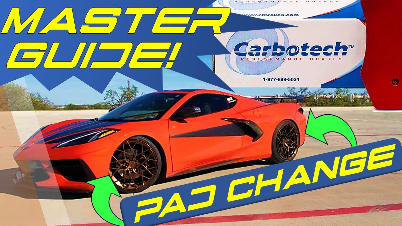 C8 Corvette Brake Pad Change How To! Everything You Need to know!